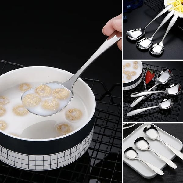 Skanto | Firkantet skje i rustfritt stål