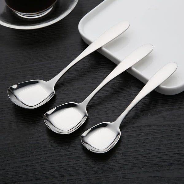 Skanto | Firkantet skje i rustfritt stål