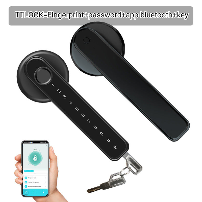 Skanto | Fingeravtrykk Smart dørhåndtak med Bluetooth APP-kontroll