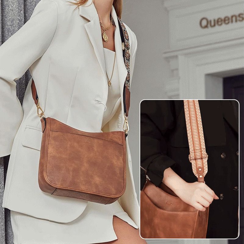 Skanto | Allsidig crossbody-veske i skinn for kvinner