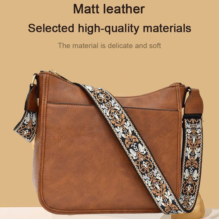 Skanto | Allsidig crossbody-veske i skinn for kvinner