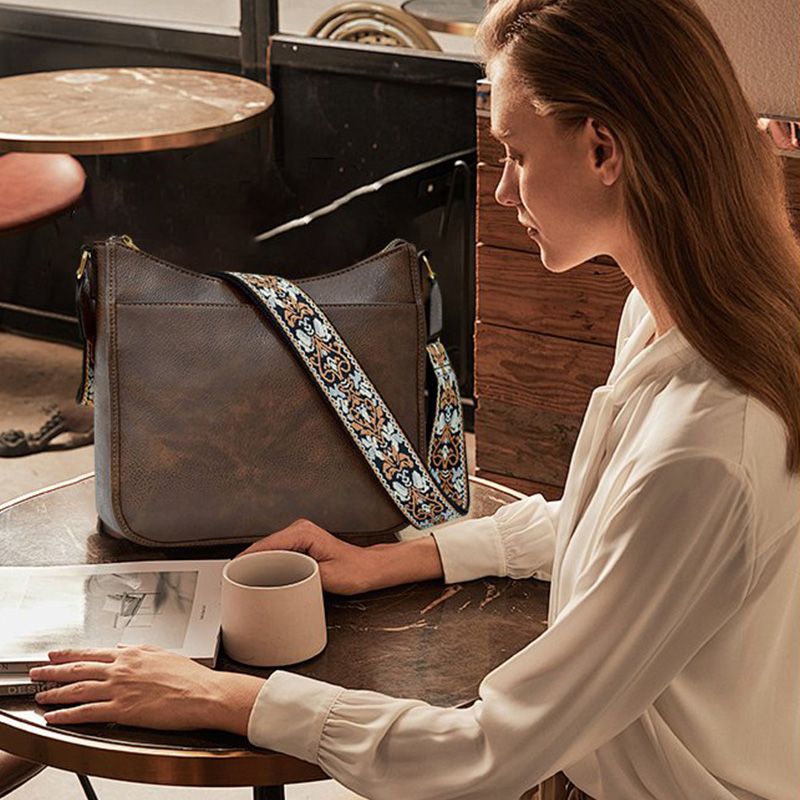 Skanto | Allsidig crossbody-veske i skinn for kvinner