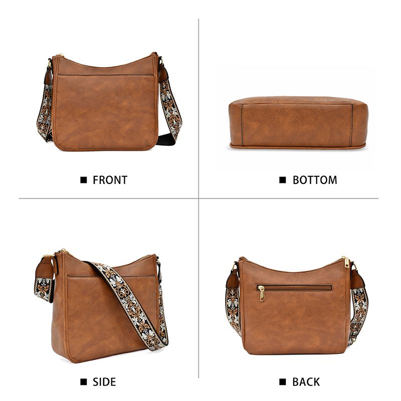 Skanto | Allsidig crossbody-veske i skinn for kvinner