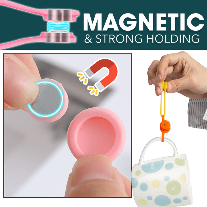 Skanto | Magnetiske kabelbindere med snaplås