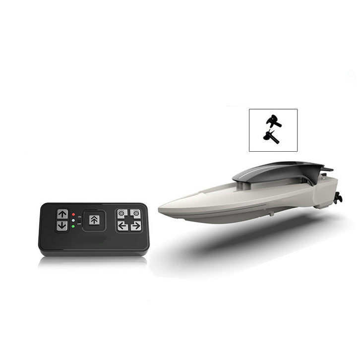 Skanto | Mini 2.4G RC høyhastighetsbåt med LED-lys✨