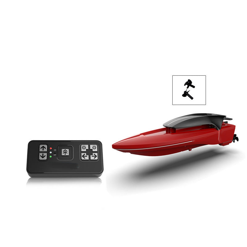 Skanto | Mini 2.4G RC høyhastighetsbåt med LED-lys✨