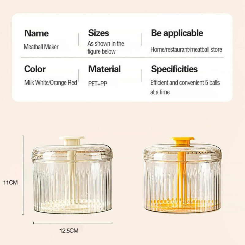 Skanto | Gjennomsiktig kjöttboller-maker