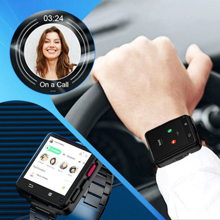 Skanto | Fashion Sports Smart Watch med doble kameraer