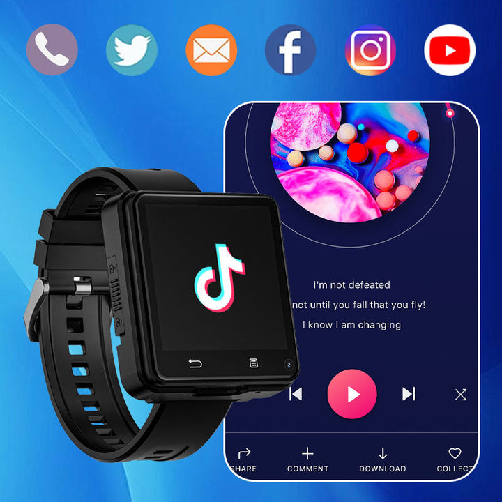 Skanto | Fashion Sports Smart Watch med doble kameraer