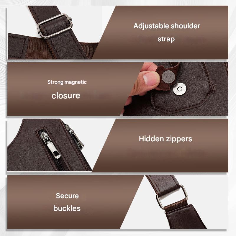 ShadowCarry Pro – Diskret Skulderveske for Menn | Skanto