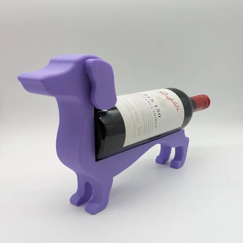 Skanto | Vinflaskeholder Formet Som En Dachshund