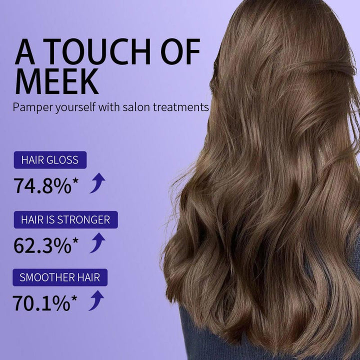 Skanto | Lilla keratinhårmaske - låser farge og nøytraliserer messing- og gule toner for blondt sølvgrått hår med lyse striper
