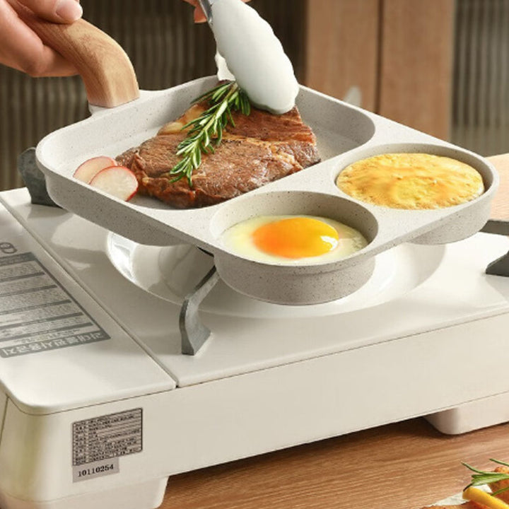 Skanto | 3-i-1 delt non-stick panne