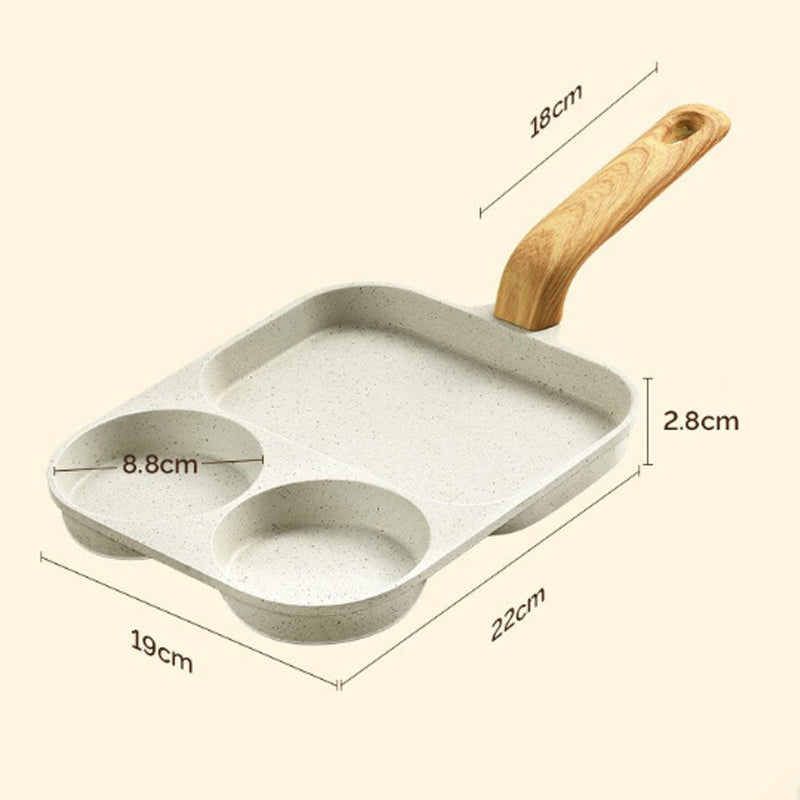 Skanto | 3-i-1 delt non-stick panne