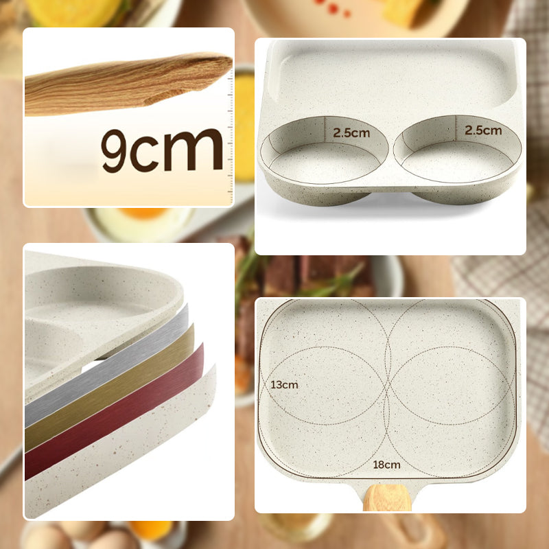 Skanto | 3-i-1 delt non-stick panne