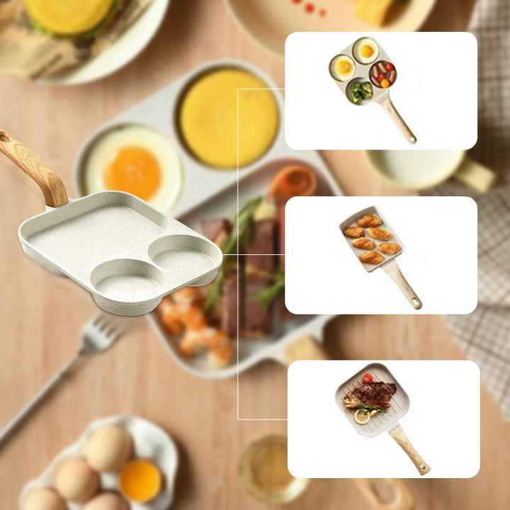 Skanto | 3-i-1 delt non-stick panne