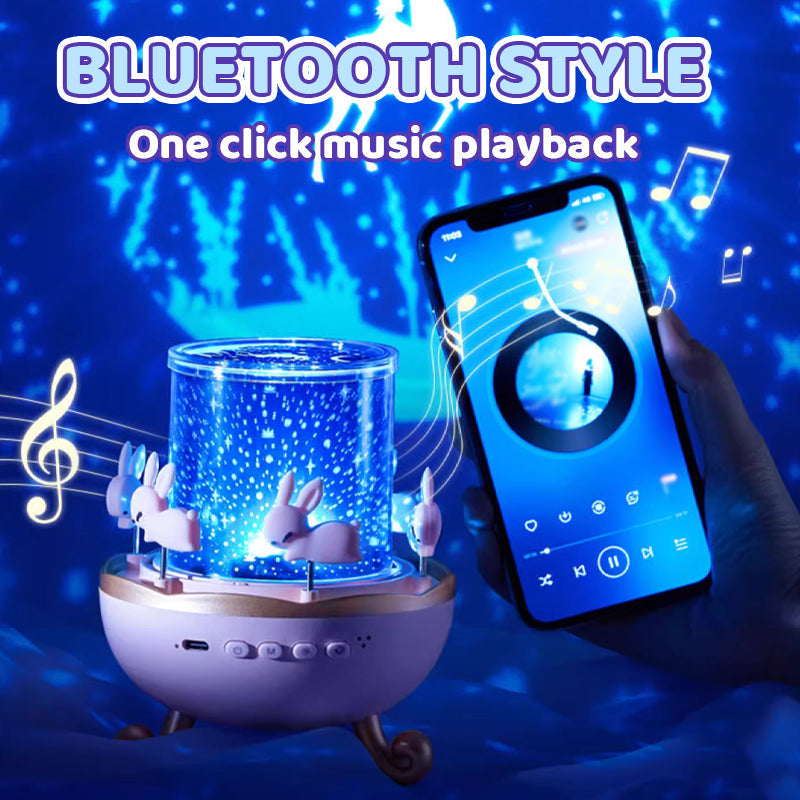 Skanto | 🎁Bluetooth natlysprosjektor