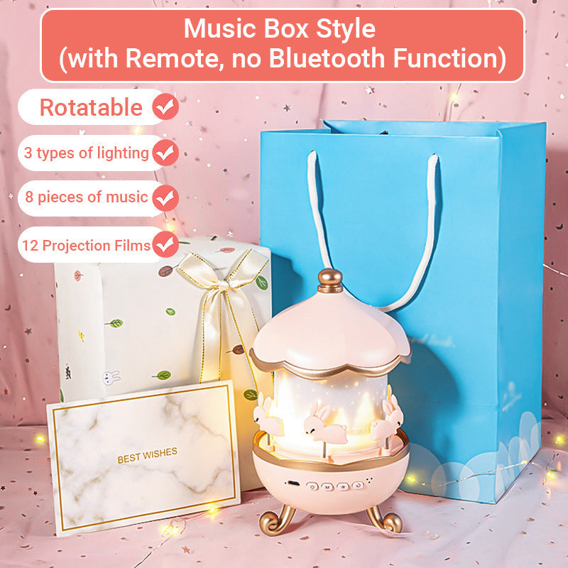 Skanto | 🎁Bluetooth natlysprosjektor