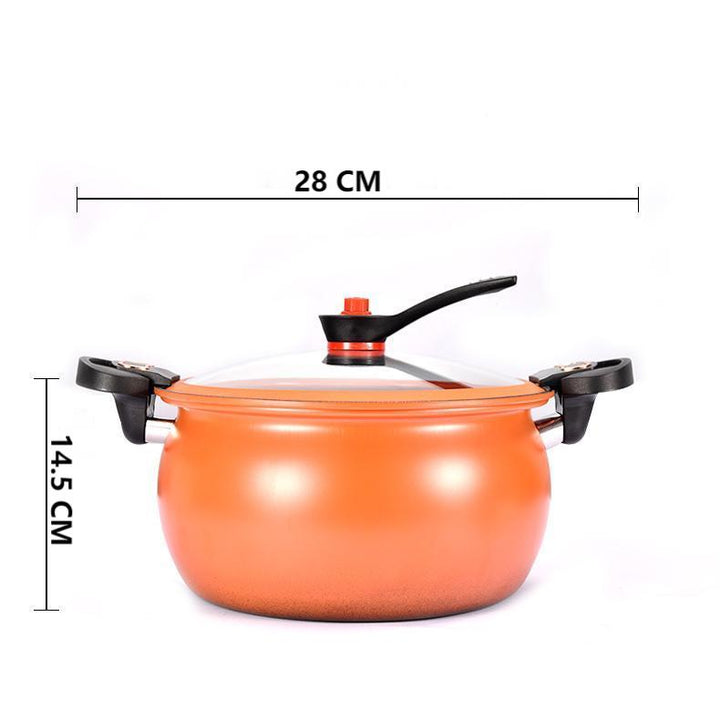 McRib Stone Mikro Matlagingsgryte med Non-Stick Belegg | Skanto