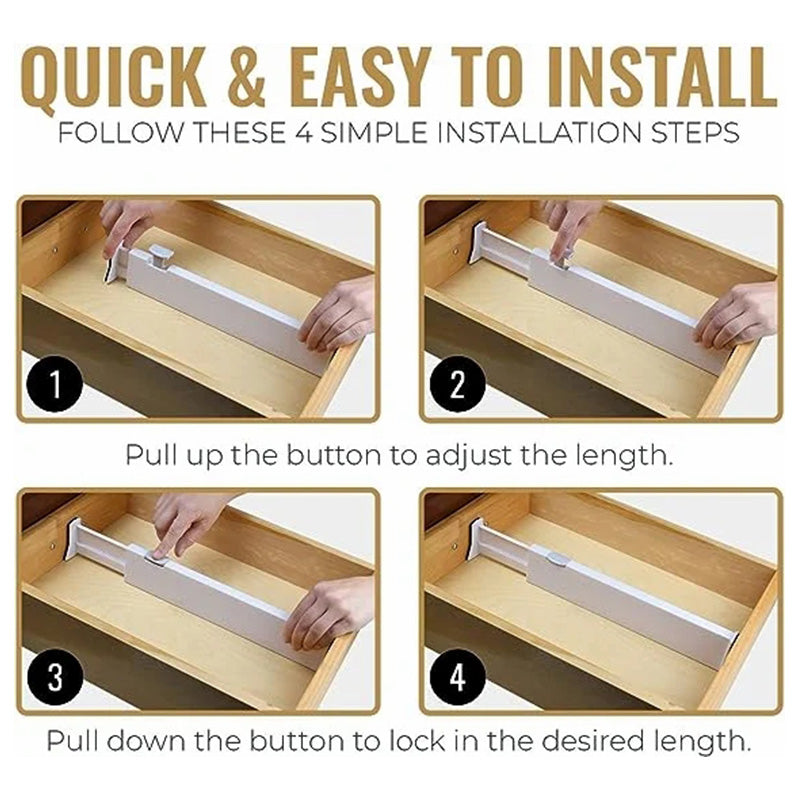 Skanto | DIY-inndeling av kommodeskuffer