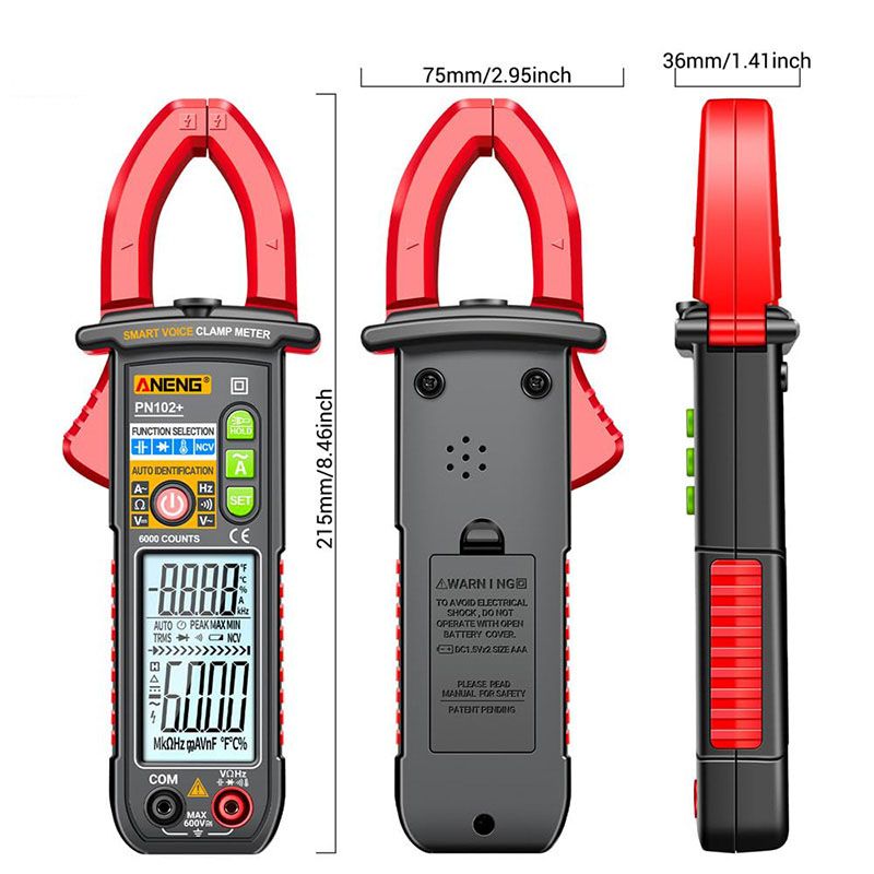 Skanto | Intelligent stemmestyrt klemme-multimeter-tester