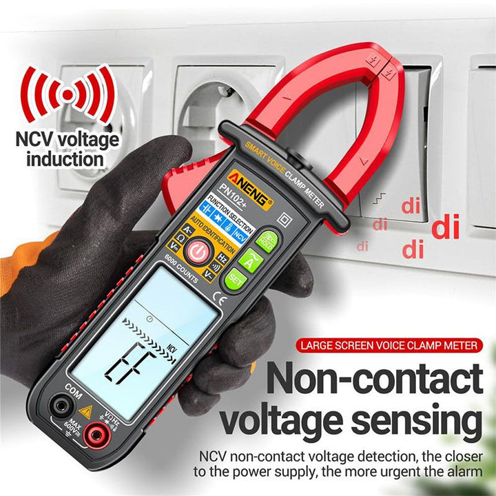 Skanto | Intelligent stemmestyrt klemme-multimeter-tester