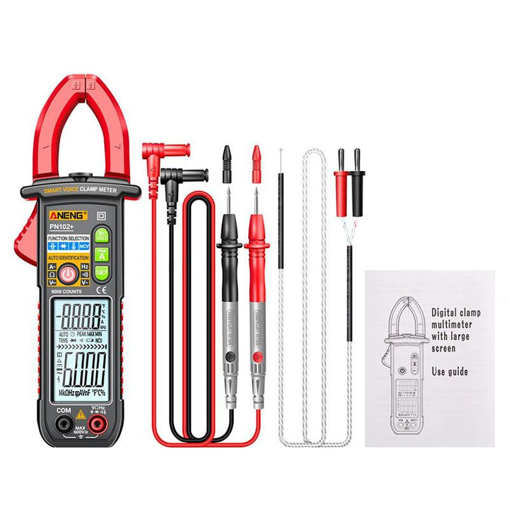 Skanto | Intelligent stemmestyrt klemme-multimeter-tester