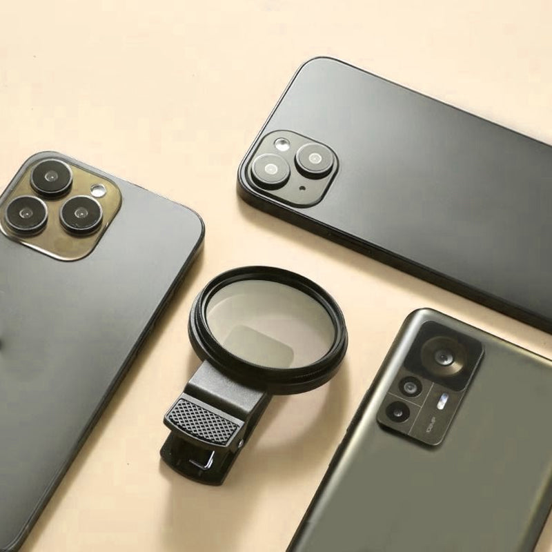 Skanto | Clip-On polarisasjonsfilter for mobiltelefoner