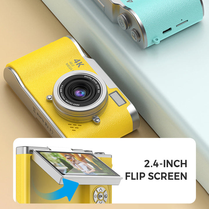 Skanto | 4K HD Flip-Skjerm Digitalkamera