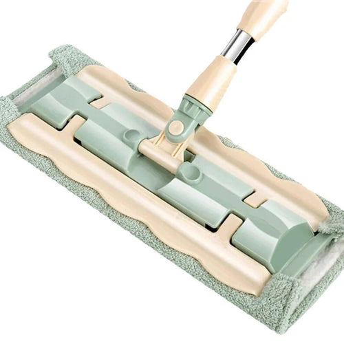 FlexiClean Gulvmopp med teleskopisk håndtak og mikrofiber | Skanto