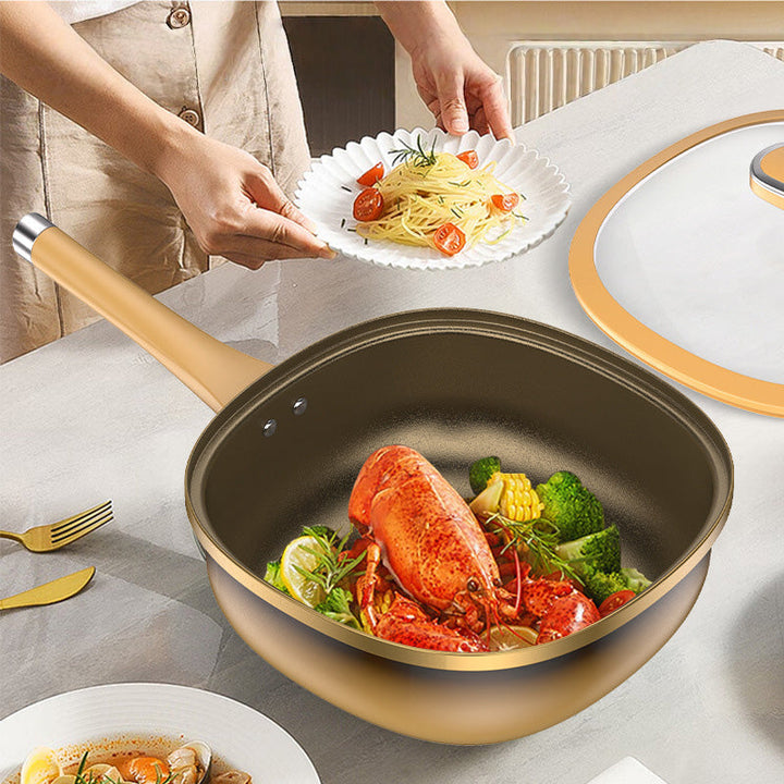 Skanto | 🍳[Titanium Extreme Non-Stick Stekepanne] Revolusjon på kjøkkenet, enkel matlaging uten oljerøyk!