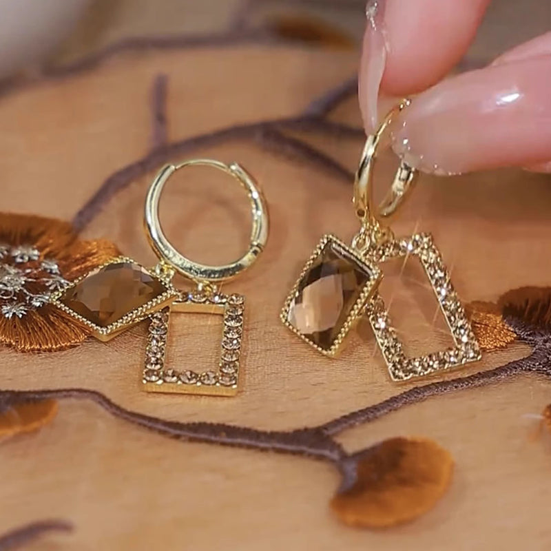Skanto | Dangle Hoop-øreringer for kvinner