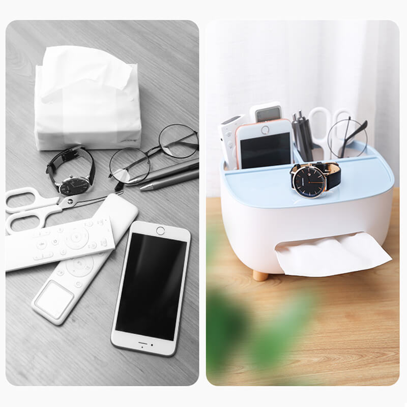 Skanto | Multifunksjonell oppbevaringsboks for papir mobiltelefonholder