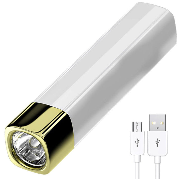 Skanto | Mini 2-i-1 lommelykt med høy lysstyrke og powerbank