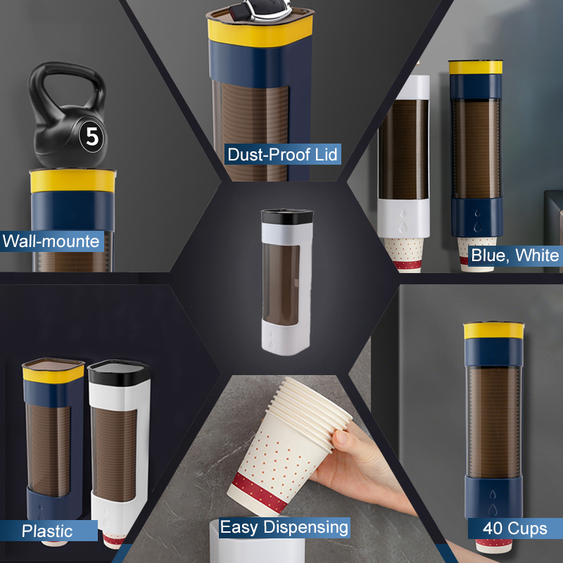 Skanto | Vegghengt dispenserholder for engangskopper