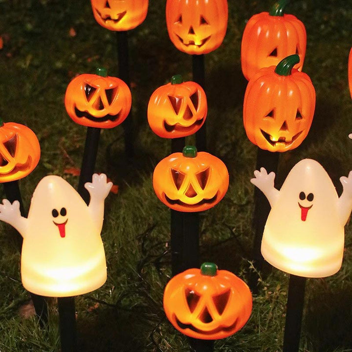Skanto | Halloween gresskarhage solcellelampe