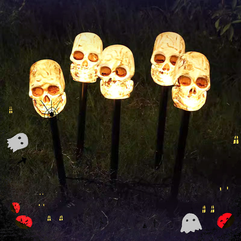 Skanto | Halloween gresskarhage solcellelampe