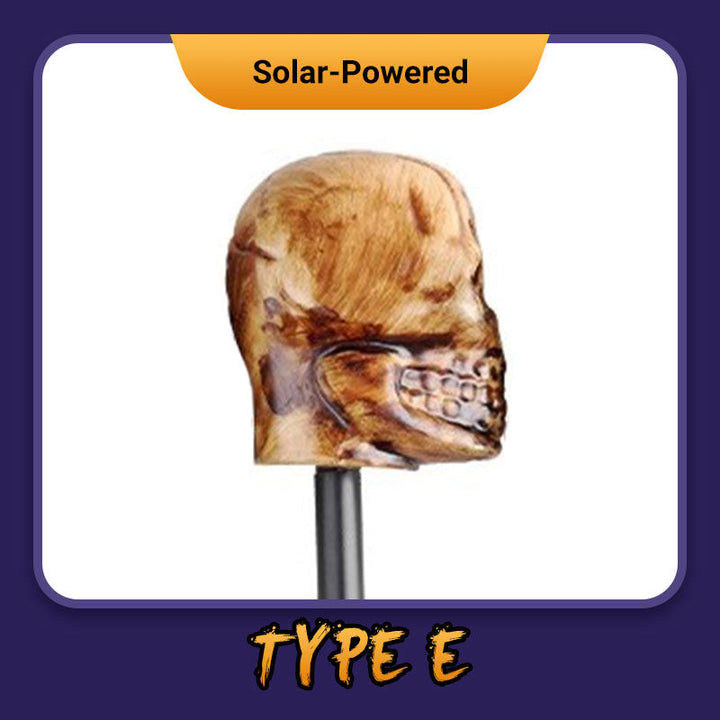 Skanto | Halloween gresskarhage solcellelampe