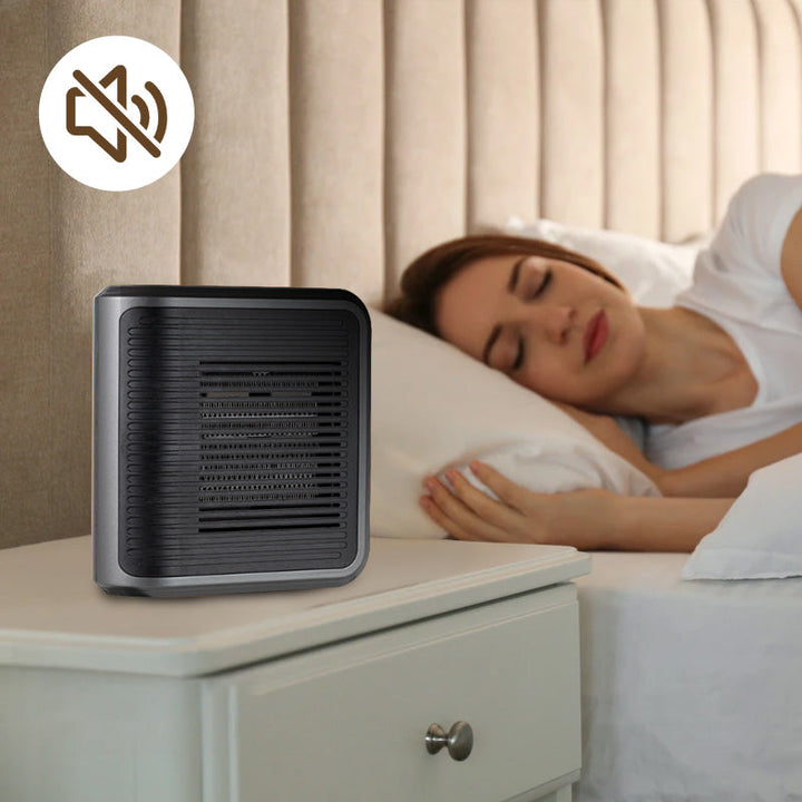 Skanto | Warmteluxe 800W Plug Varme – Kompakt, energieffektiv elektrisk mini varmeovn