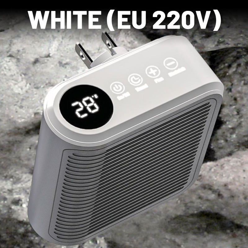 Skanto | Warmteluxe 800W Stikkontaktoppvarming – Kompakt Energisparende Minivarmer
