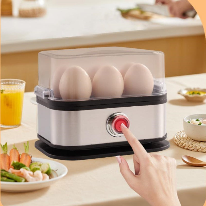 Multifunksjonell eggkoker med gjennomsiktig lokk | Skanto