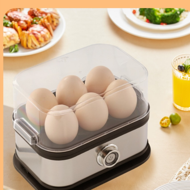 Multifunksjonell eggkoker med gjennomsiktig lokk | Skanto
