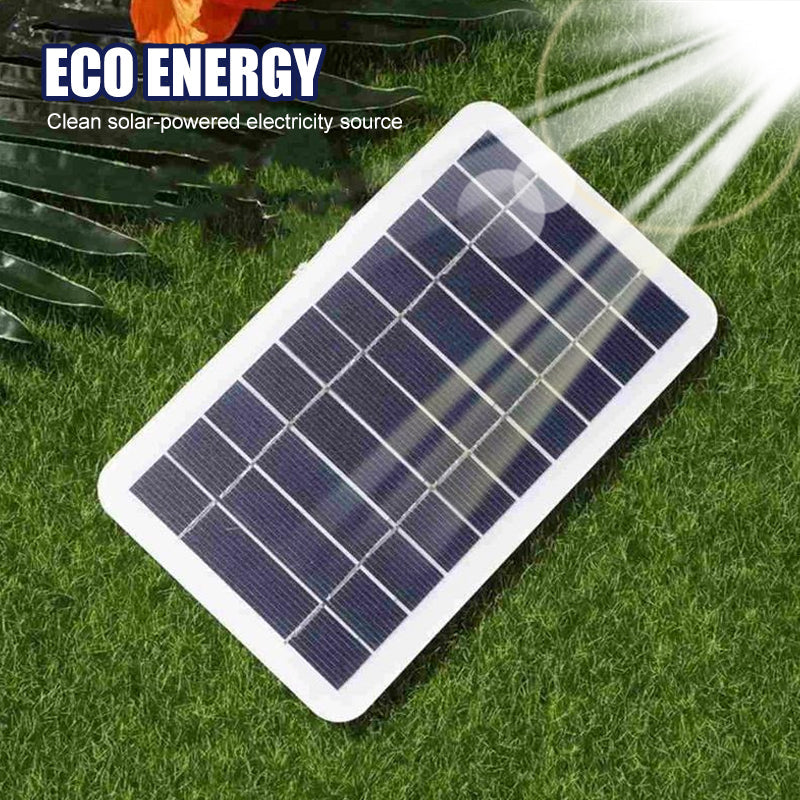 Fleksibelt solpanel 2W 5V med USB-utgang | Skanto
