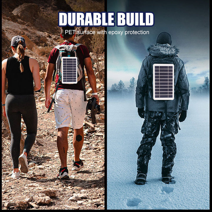 Fleksibelt solpanel 2W 5V med USB-utgang | Skanto