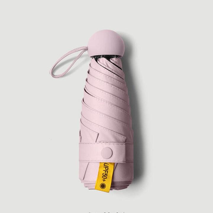 Hårfrisyre lommeparaply med UV-beskyttelse UPF50+ | Skanto