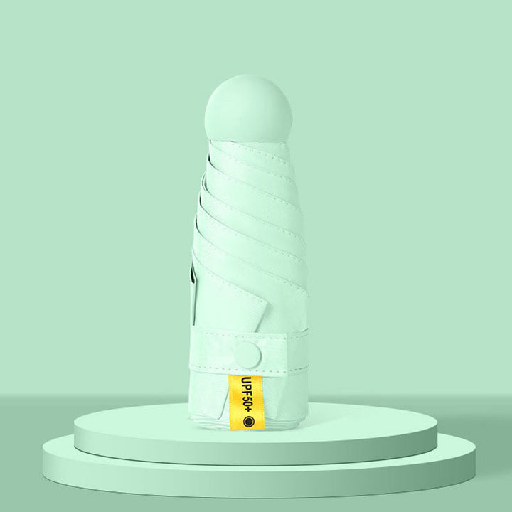 Hårfrisyre lommeparaply med UV-beskyttelse UPF50+ | Skanto