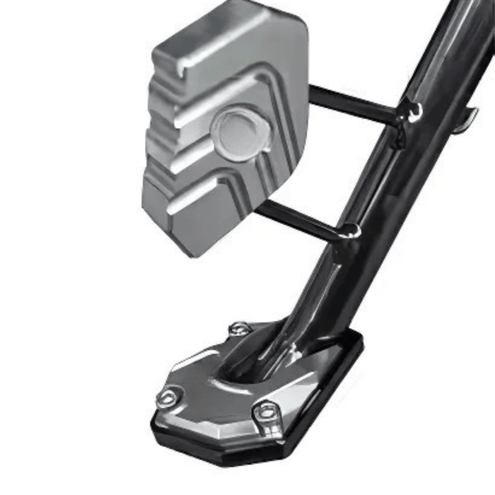 STABILIRIDE – Aluminium-Motorradständerauflage für sicheres Parken