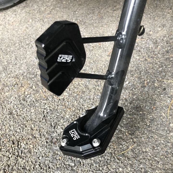 Skanto | STABILIRIDE – Aluminium Motorsykkel Støttepute for Sikker Parkering