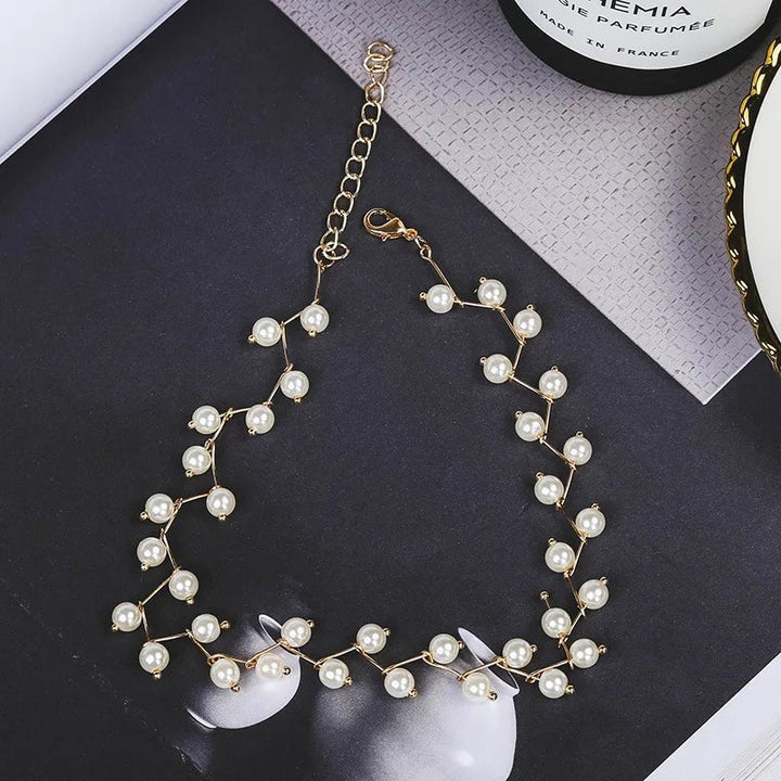 Skanto | Overveldende Perle Choker Halskjede