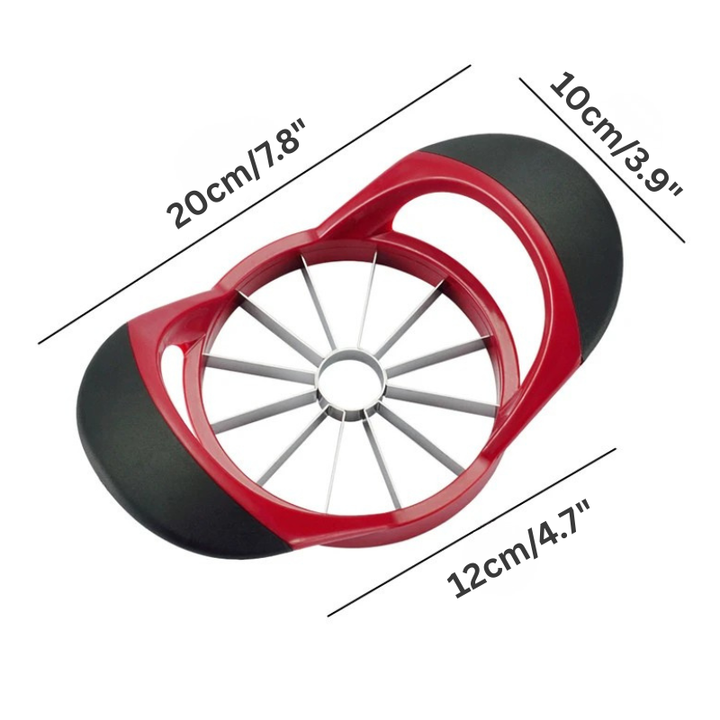 Rustfritt Stål Eple Slicer 8-Blade Ekstra Stor Kjernefjerner og Divider | Skanto